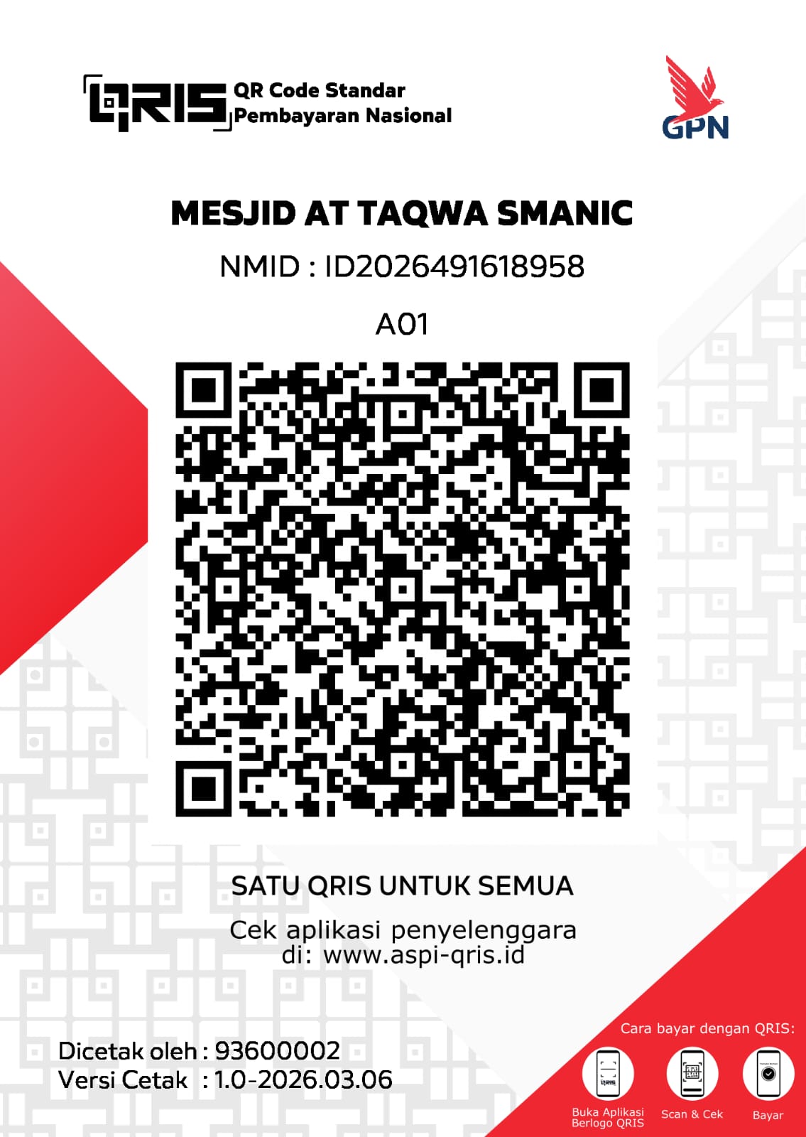 QRIS Masjid